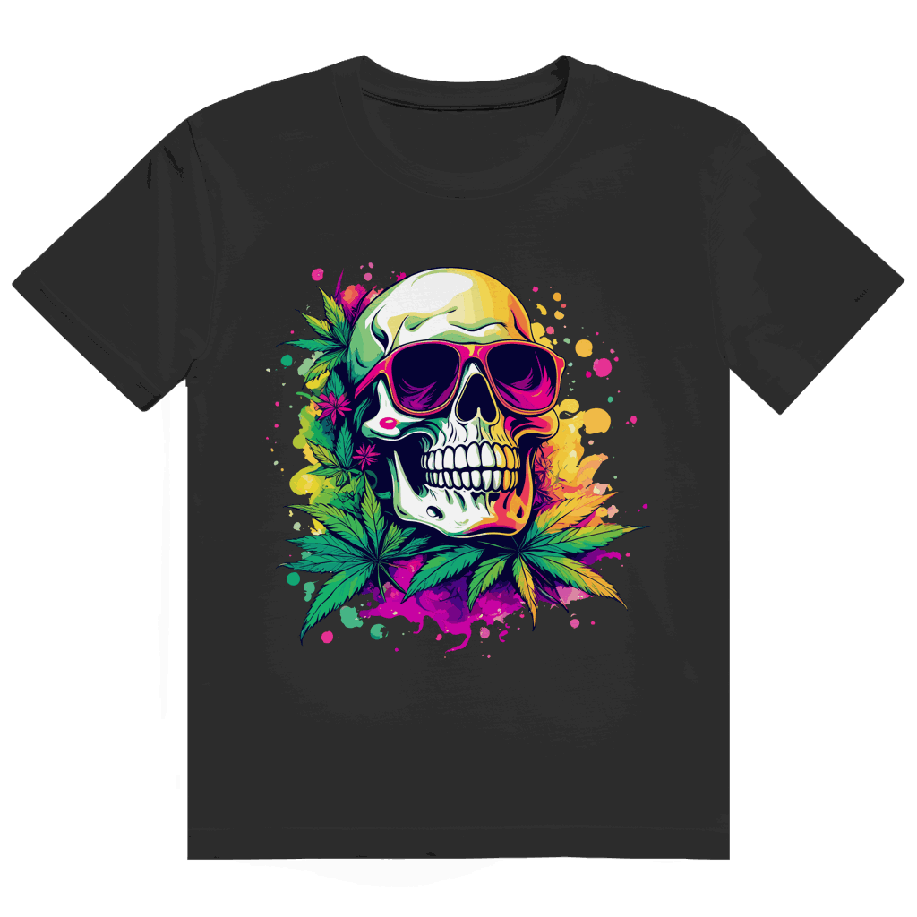 Heavy Cotton T-Shirt - Cool Skull | Division420®