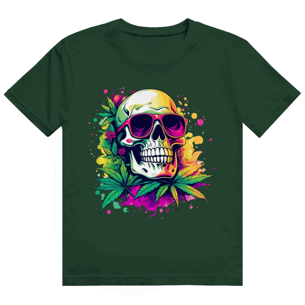 Heavy Cotton T-Shirt - Cool Skull | Division420®