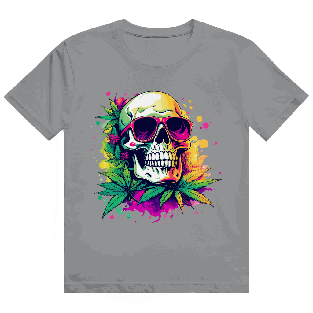 Heavy Cotton T-Shirt - Cool Skull | Division420®