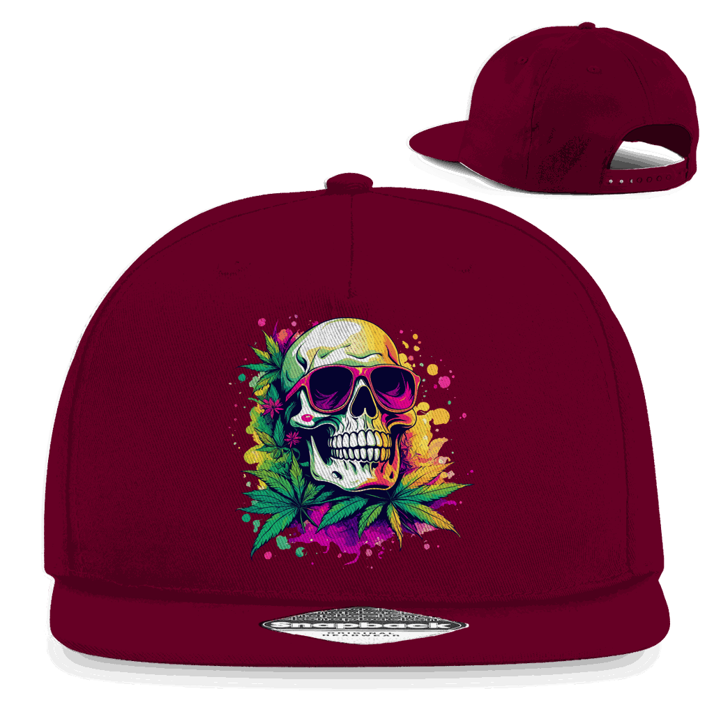 Snapback Rapper Cap - Cool Skull | Division420®