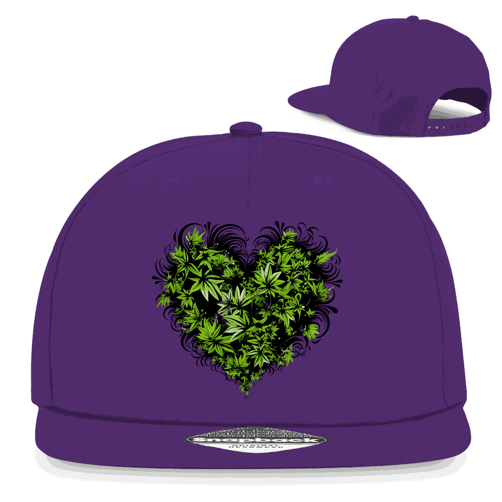 Snapback Rapper Cap - Weed Love | Division420®