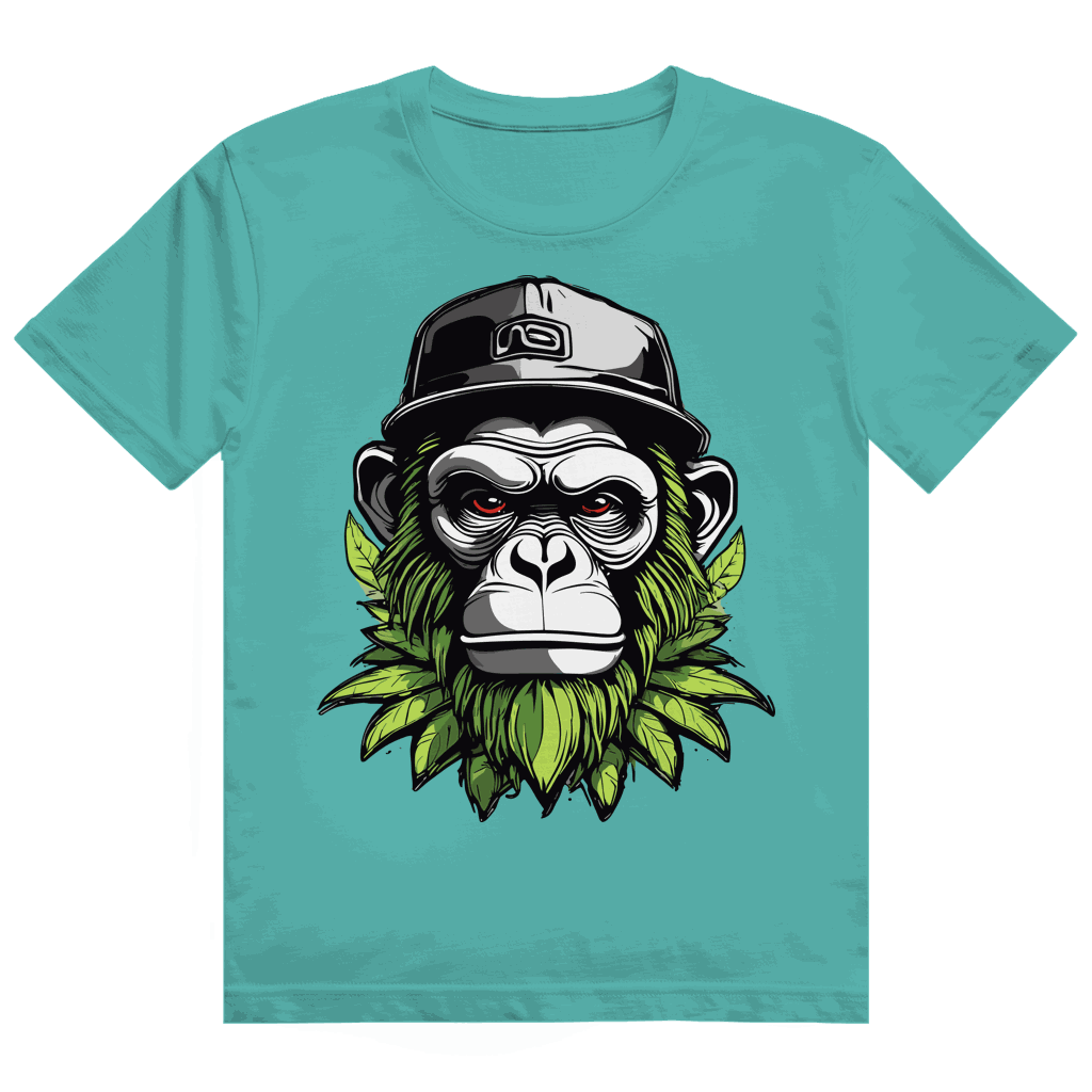 Division420 Heavy Cotton T-Shirt High OG Monkey aus 100% Baumwolle in modernem Tubular Fit