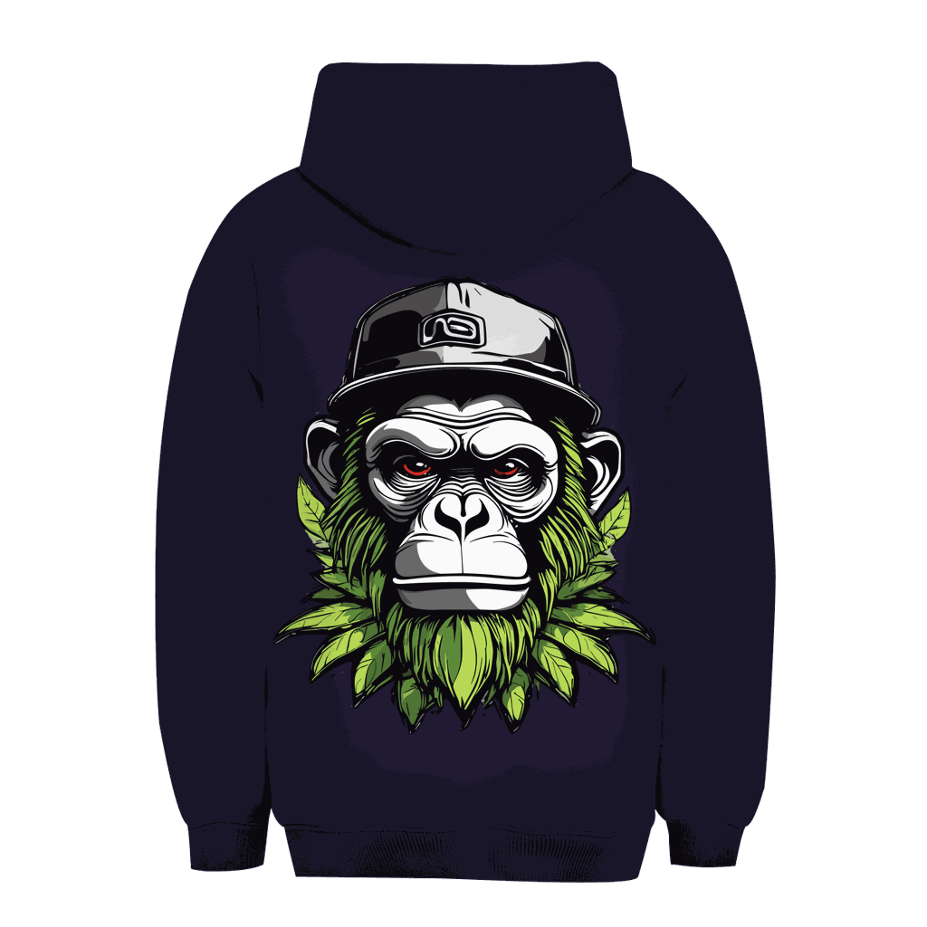 Unisex Oversize Hoodie mit High OG Monkey Design und urbanem Stil von Division420