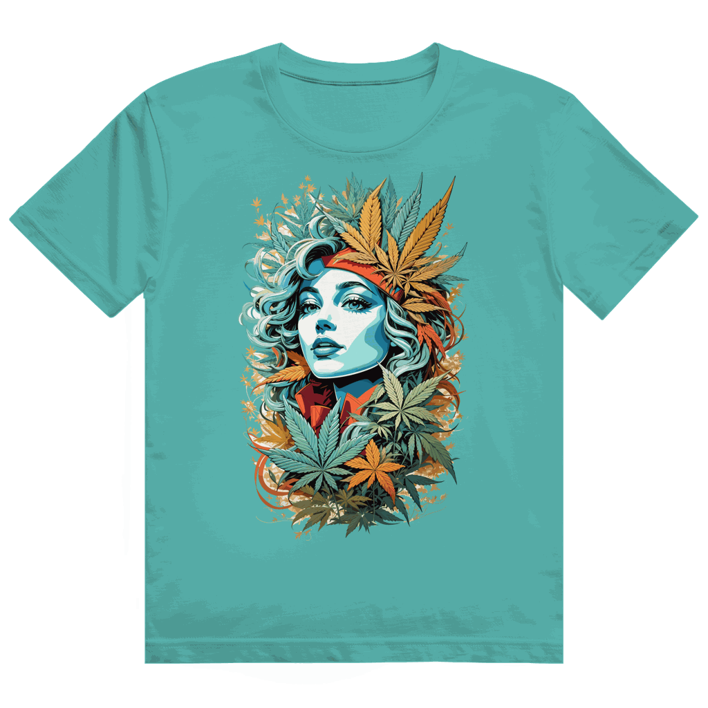 Heavy Cotton T-Shirt - Sweet Weed Girl | Division420®