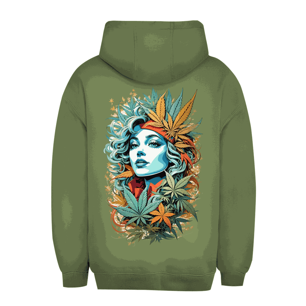Unisex Oversize Hoodie - Sweet Weed Girl | Division420®