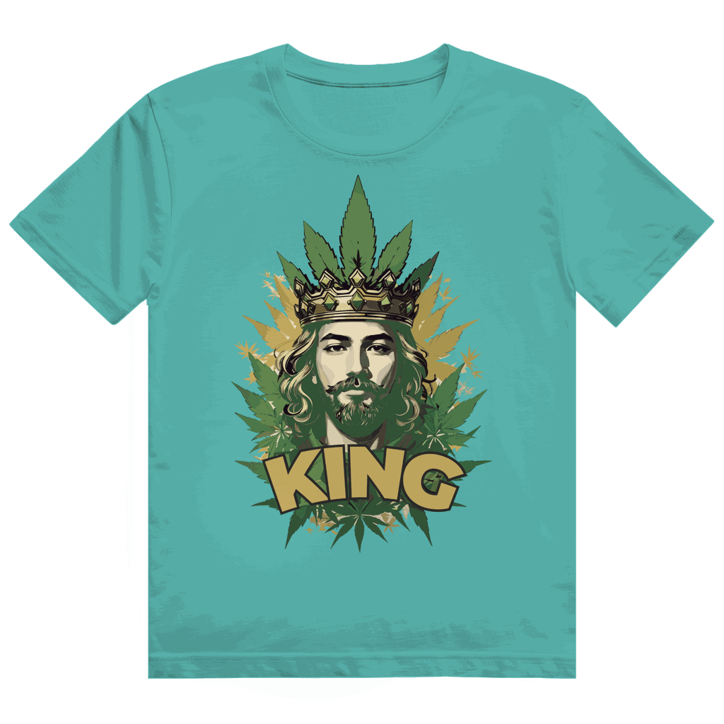 Heavy Cotton T-Shirt - The King of Weed | Division420®