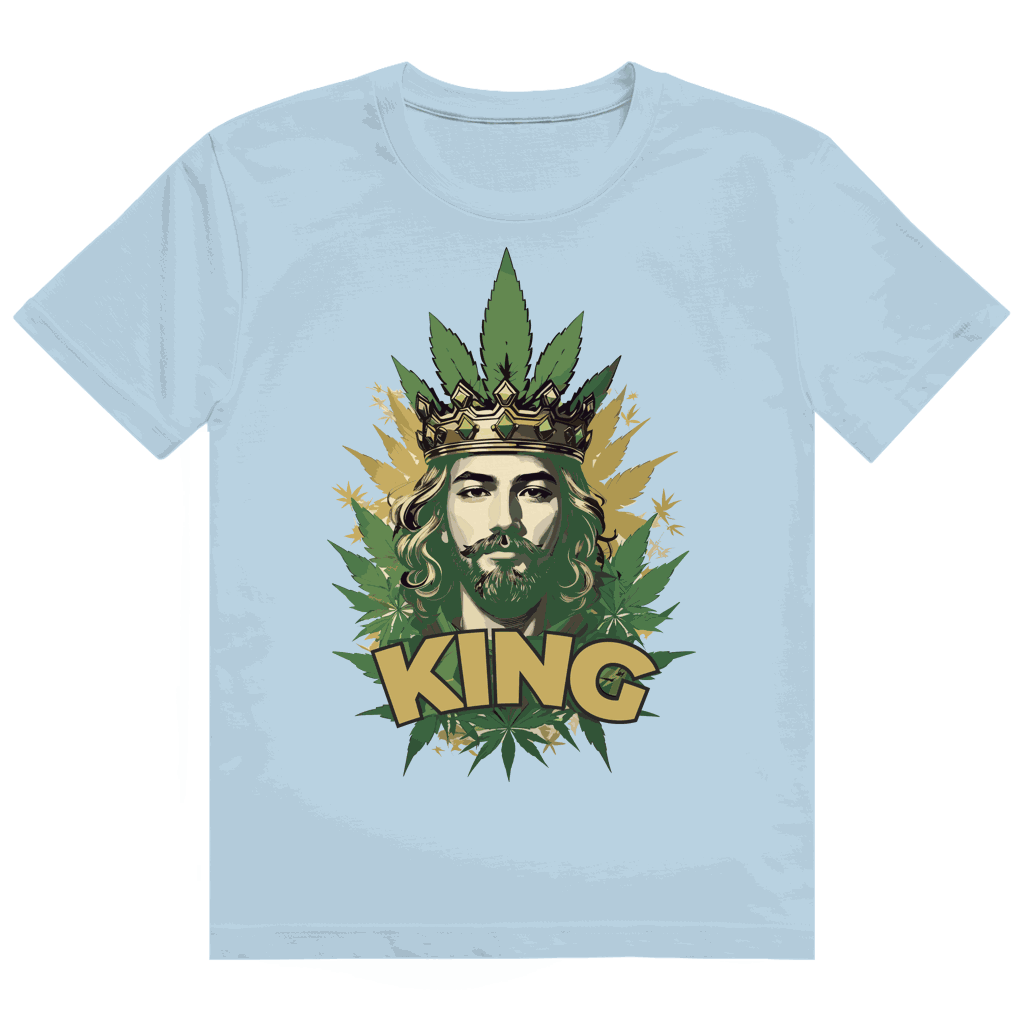 Heavy Cotton T-Shirt - The King of Weed | Division420®