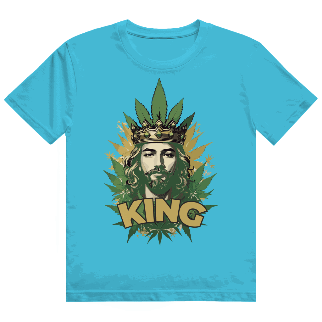Heavy Cotton T-Shirt - The King of Weed | Division420®
