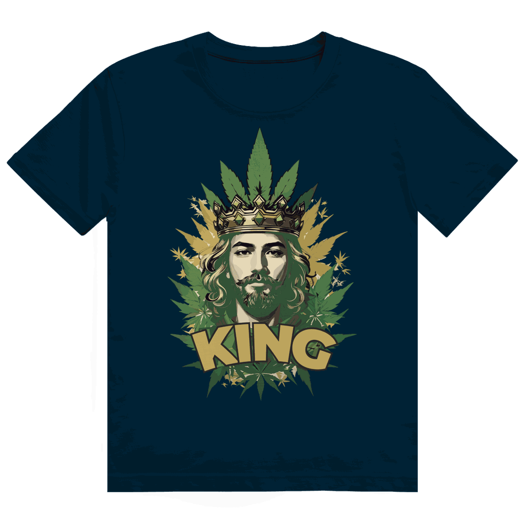 Heavy Cotton T-Shirt - The King of Weed | Division420®