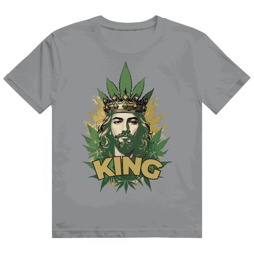 Division420 Heavy Cotton T-Shirt size chart with measurements for unisex fit