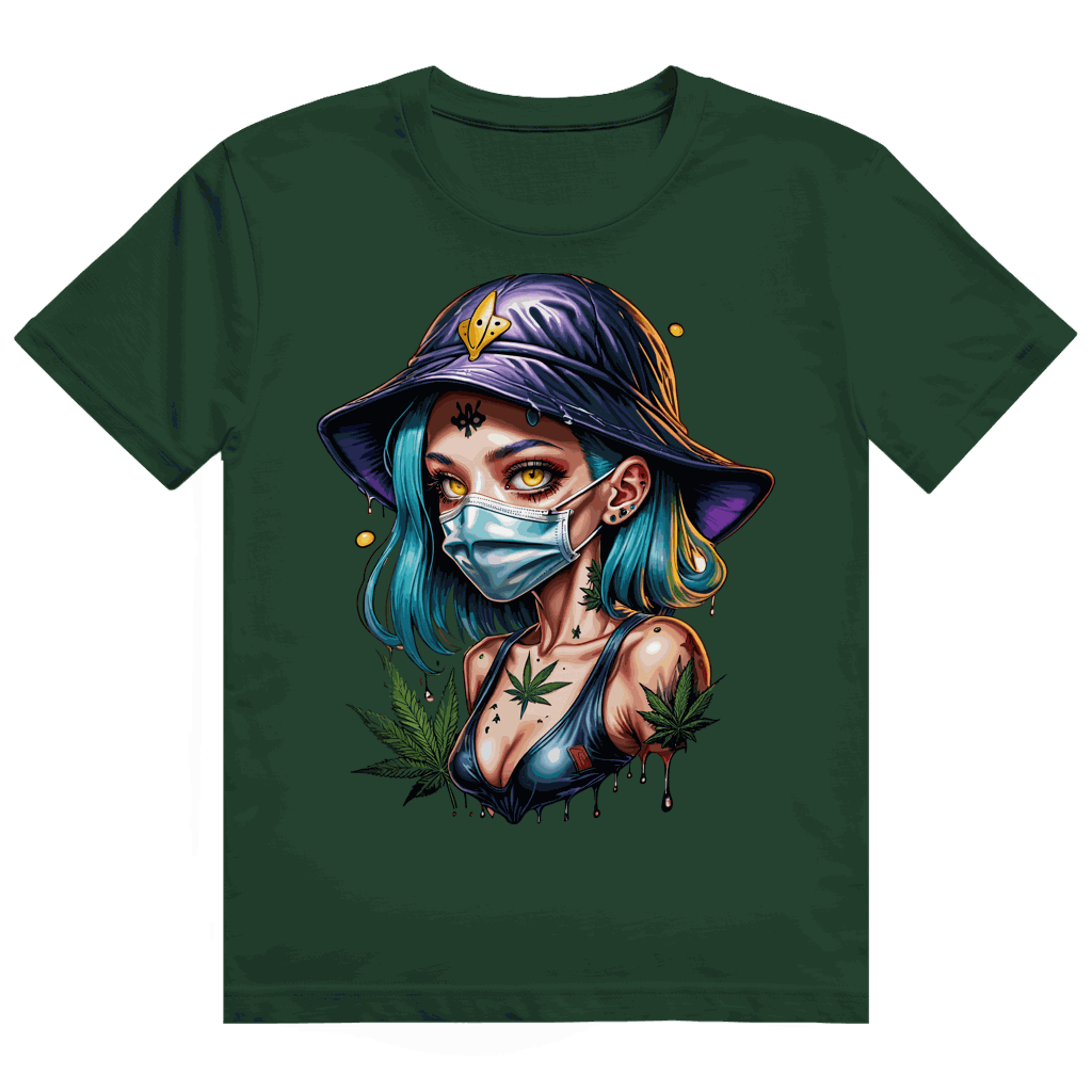 Heavy Cotton T-Shirt - Weed Sweet Girl | Division420®