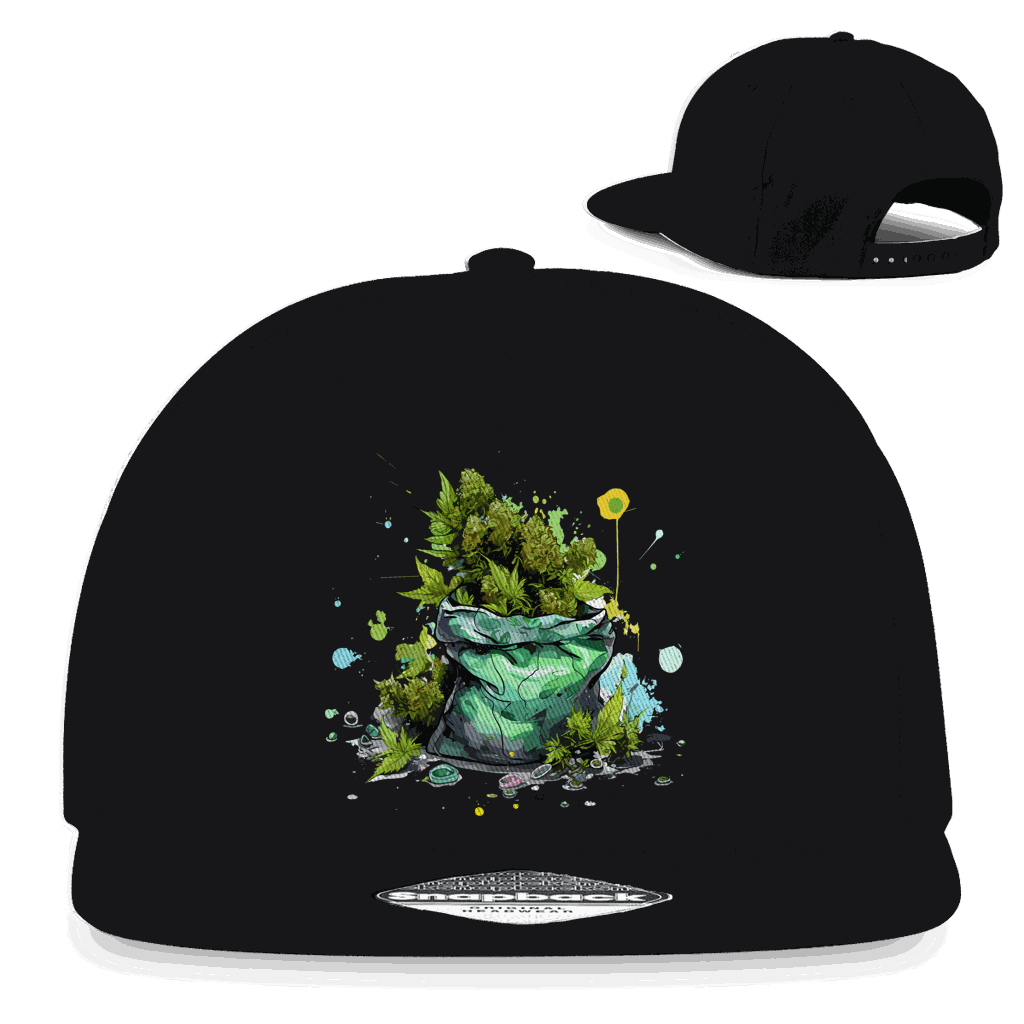 Snapback Rapper Cap - Sweet Weed Pack | Division420®