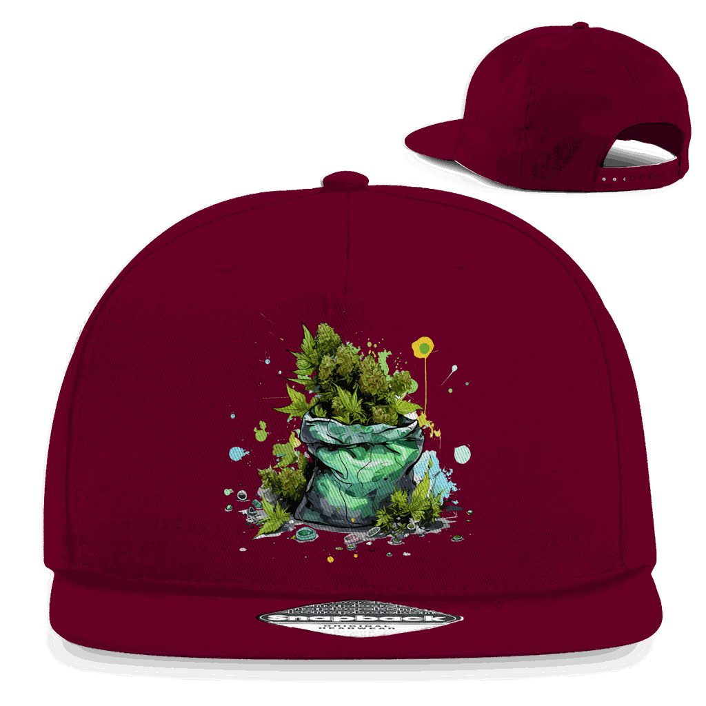 Snapback Rapper Cap - Sweet Weed Pack | Division420®