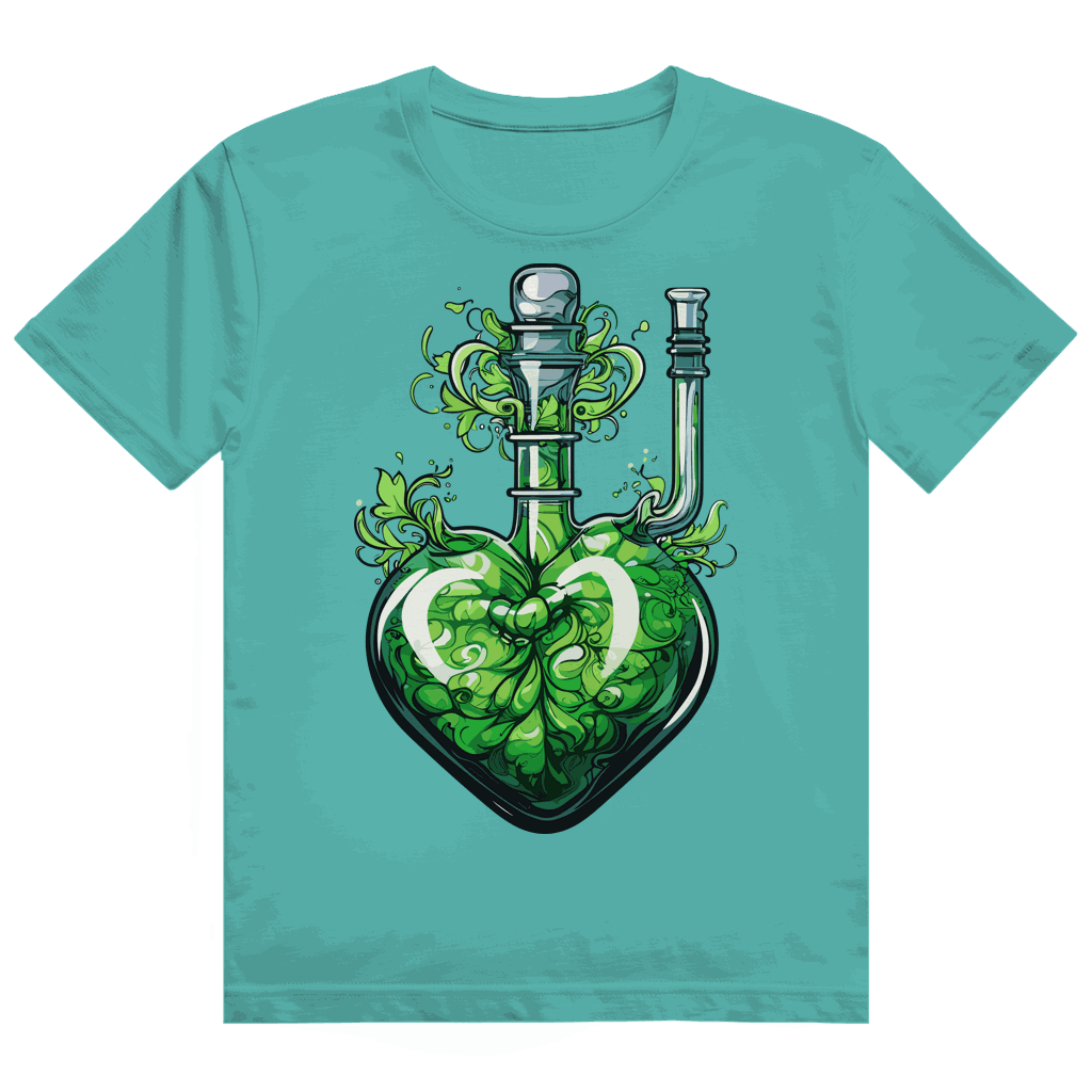 Heavy Cotton T-Shirt - Heart Bong | Division420®