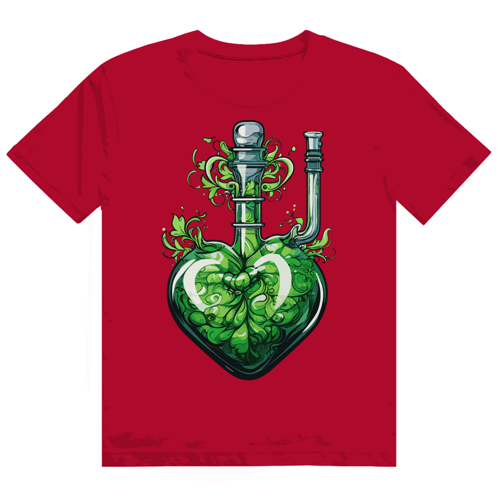 Heavy Cotton T-Shirt - Heart Bong | Division420®
