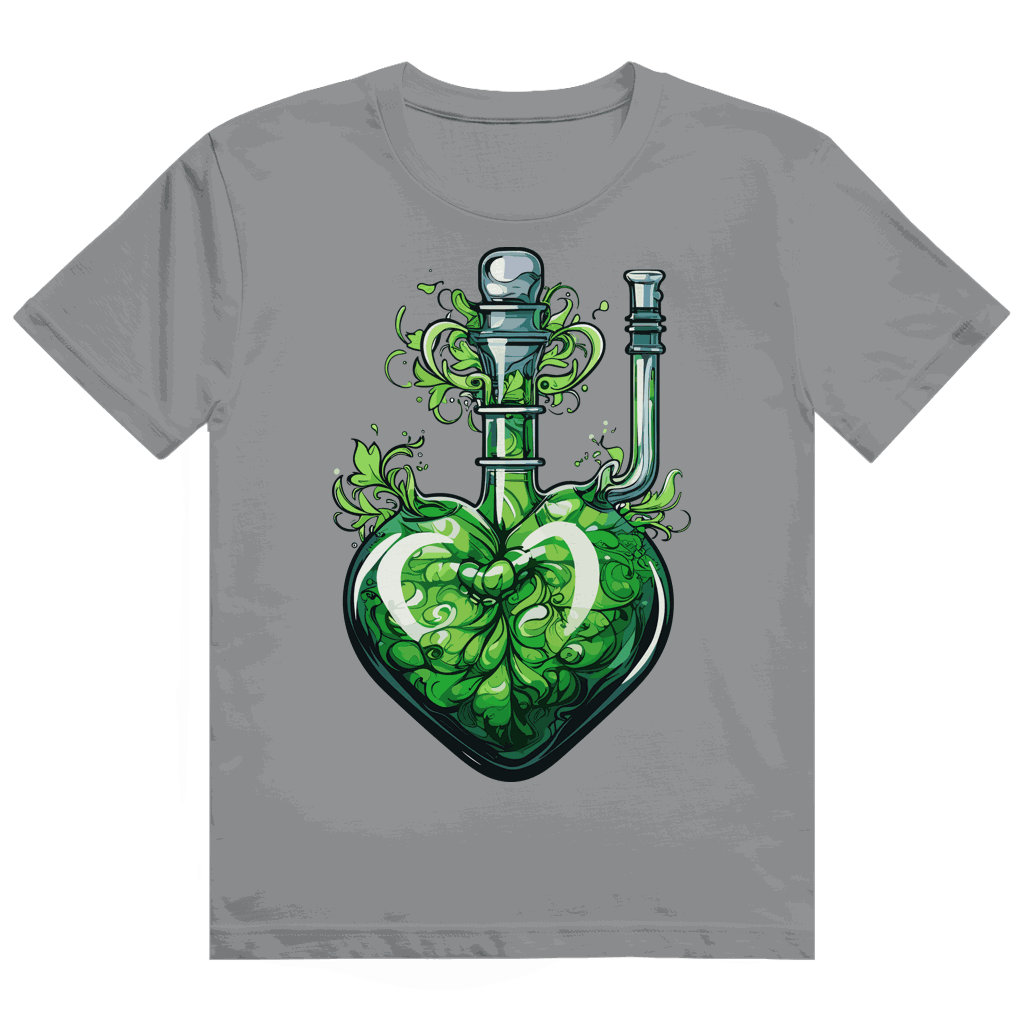 Heavy Cotton T-Shirt - Heart Bong | Division420®