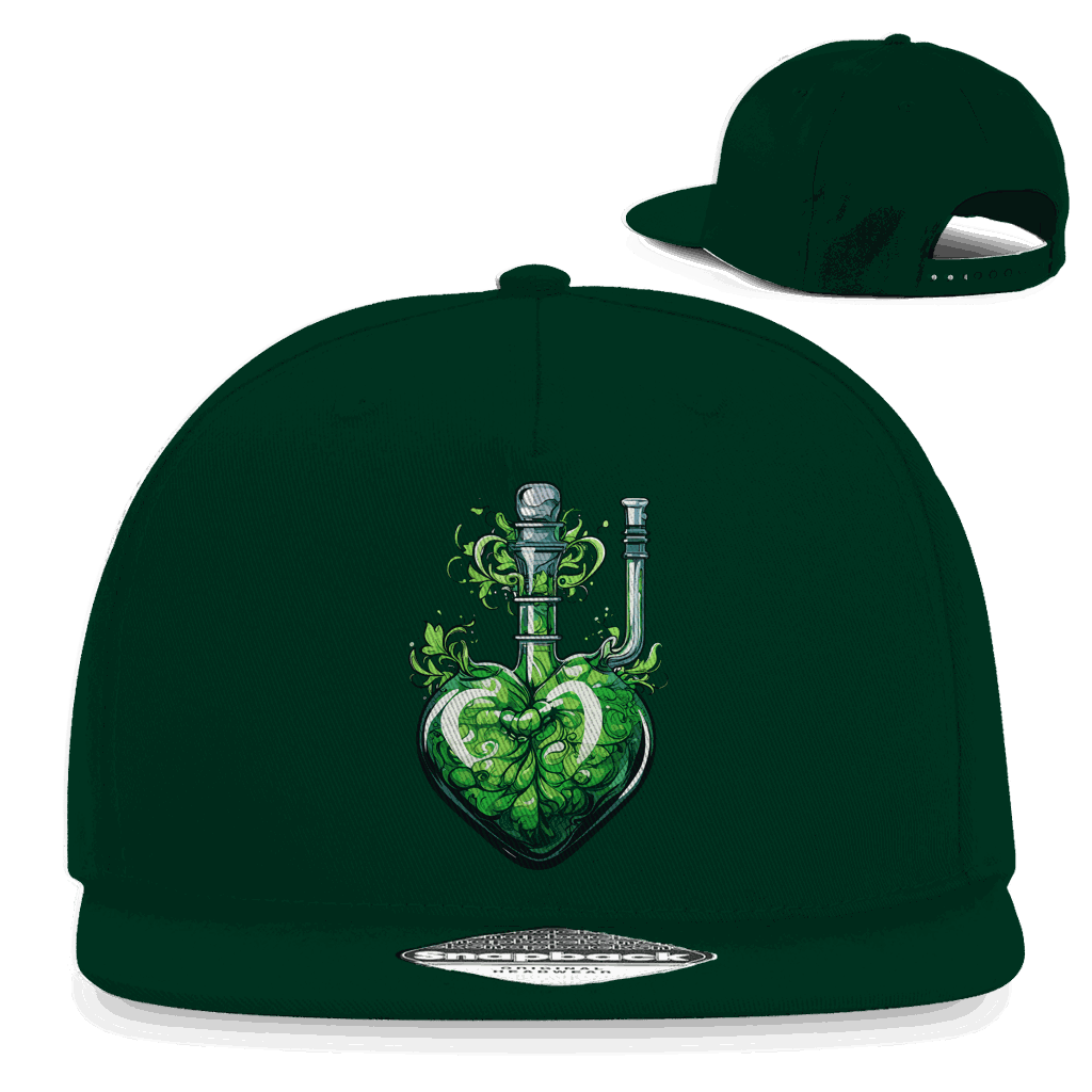 Snapback Rapper Cap - Heart Bong | Division420®