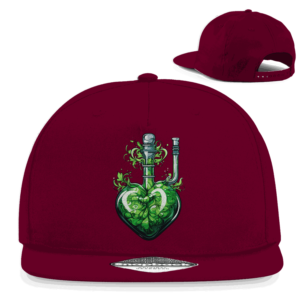 Snapback Rapper Cap - Heart Bong | Division420®