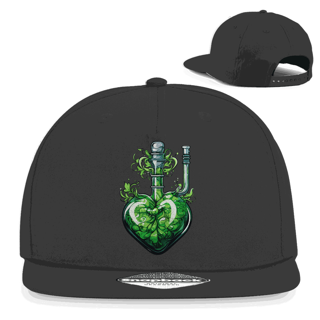 Snapback Rapper Cap - Heart Bong | Division420®