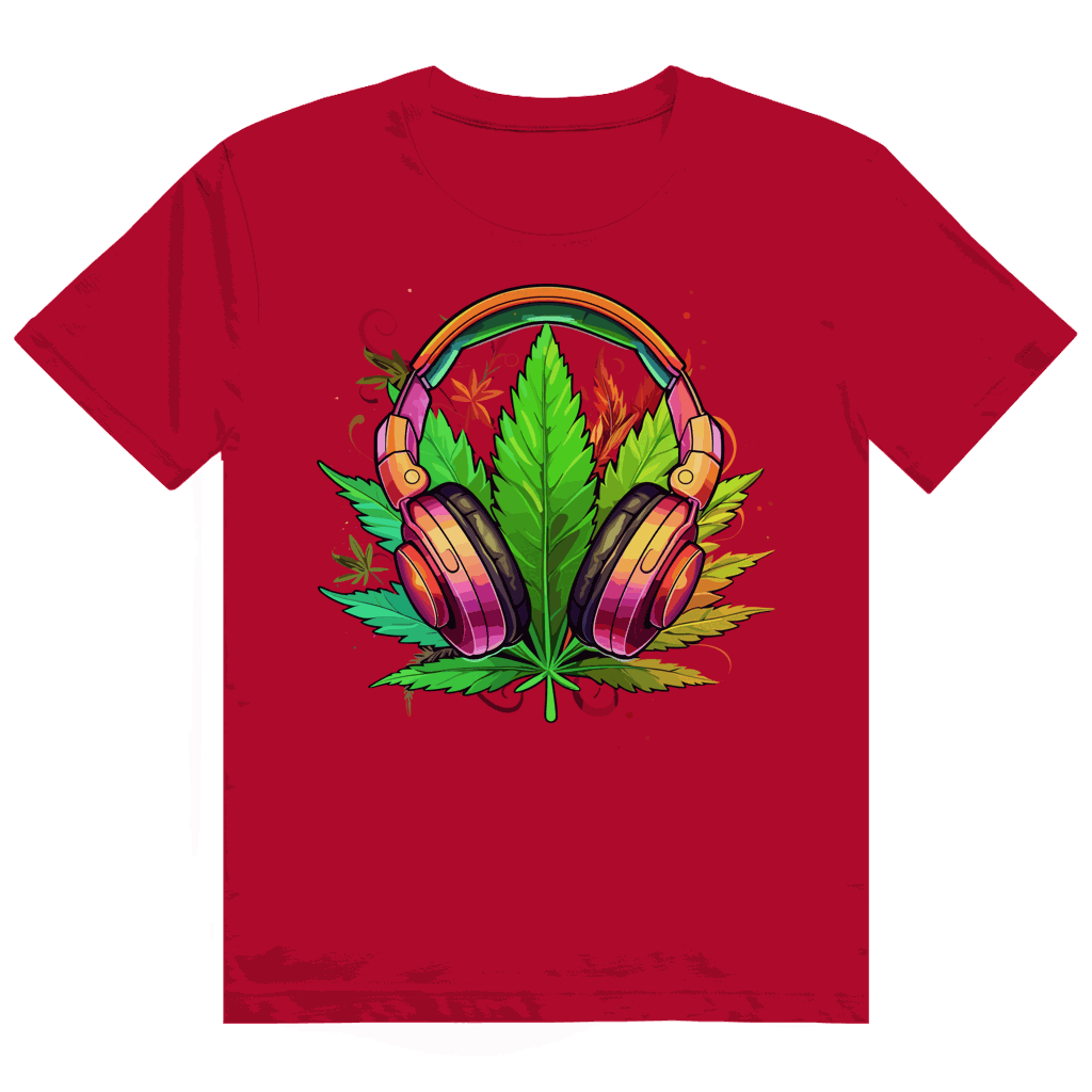 Heavy Cotton T-Shirt - I Love Music | Division420®