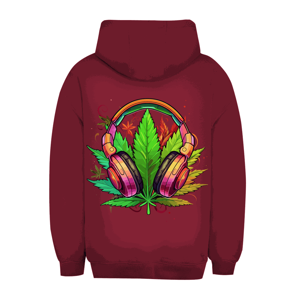 Unisex Oversize Hoodie - I Love Music | Division420®