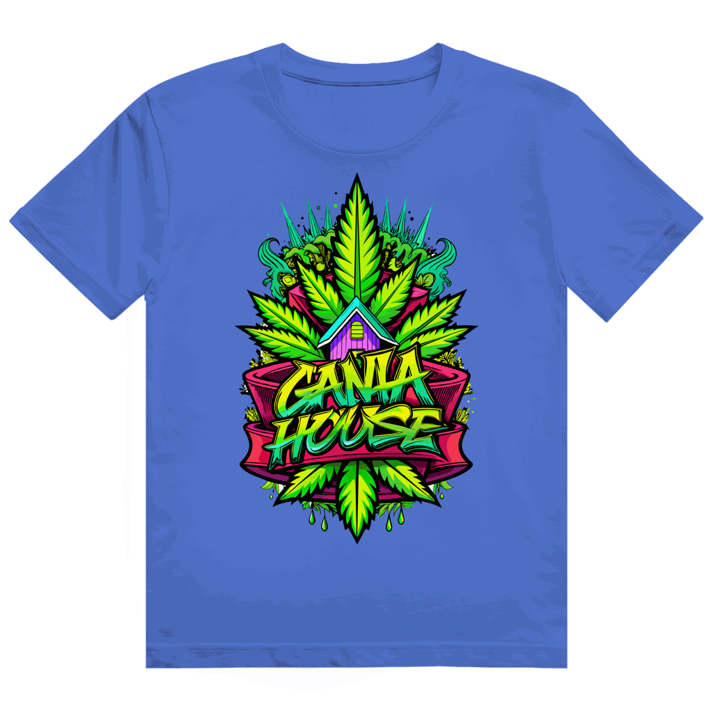 Heavy Cotton T-Shirt - Ganja House | Division420®