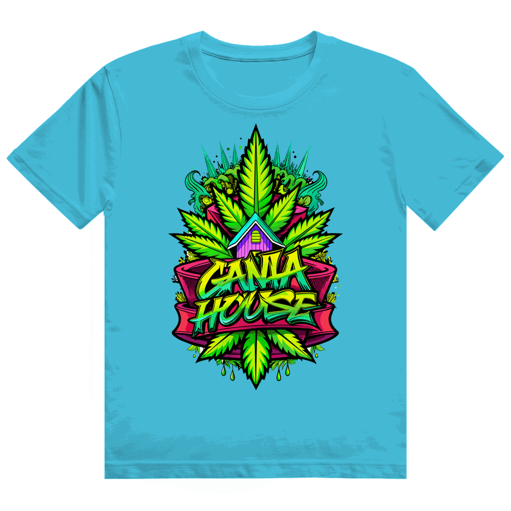 Heavy Cotton T-Shirt - Ganja House | Division420®