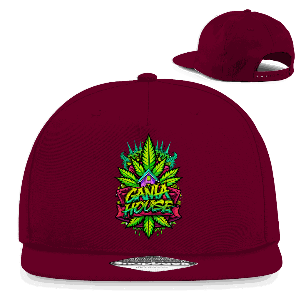 Snapback Rapper Cap - Ganja House | Division420®