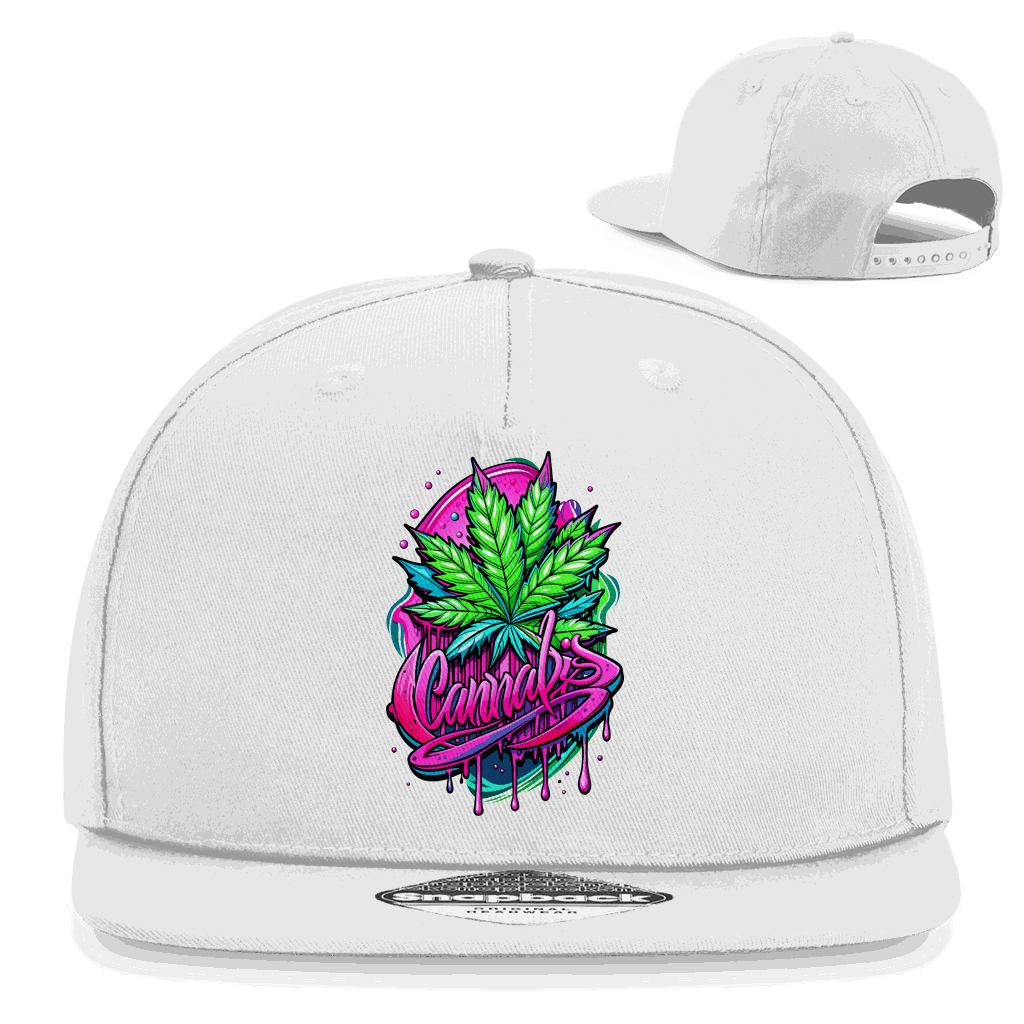 Snapback Rapper Cap - Cannabis | Division420®