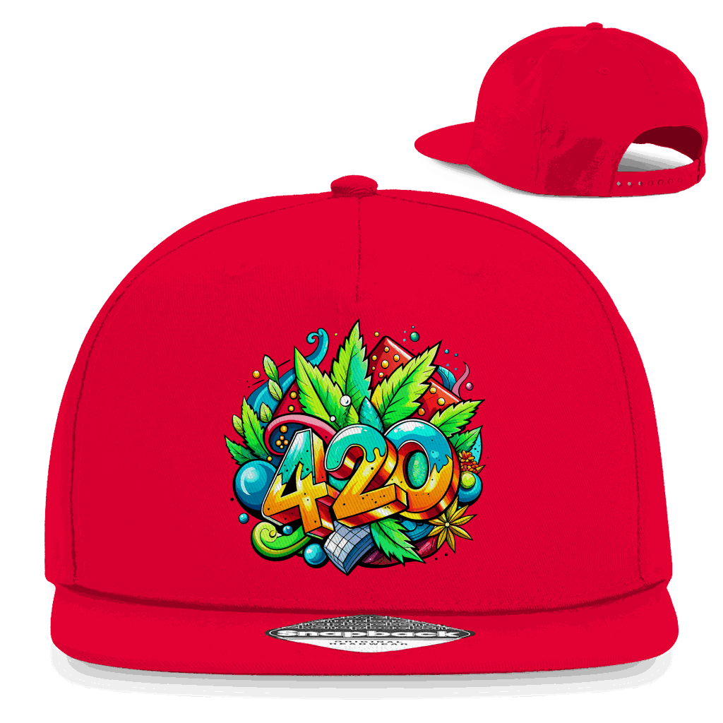 Snapback Rapper Cap - 420 | Division420®