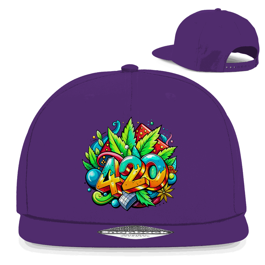 Snapback Rapper Cap - 420 | Division420®