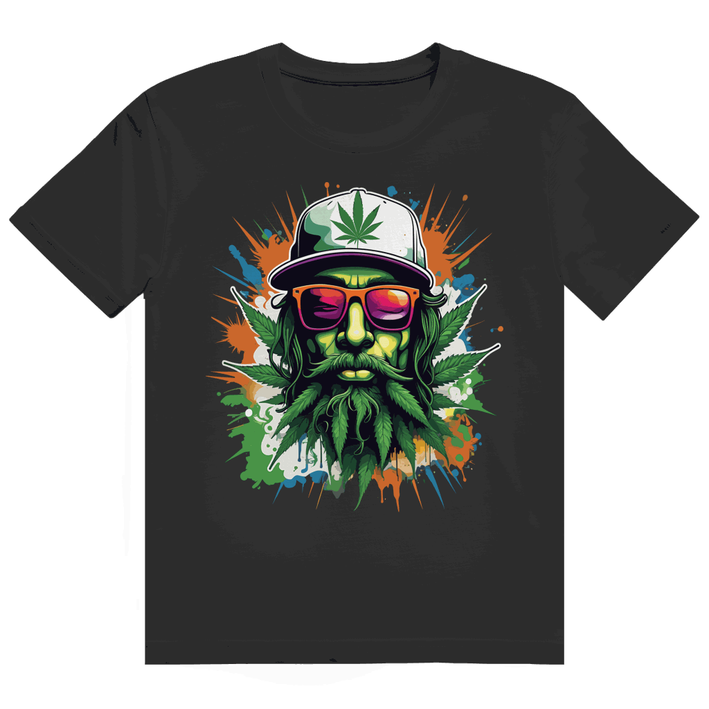 Heavy Cotton T-Shirt - Weed Head | Division420®