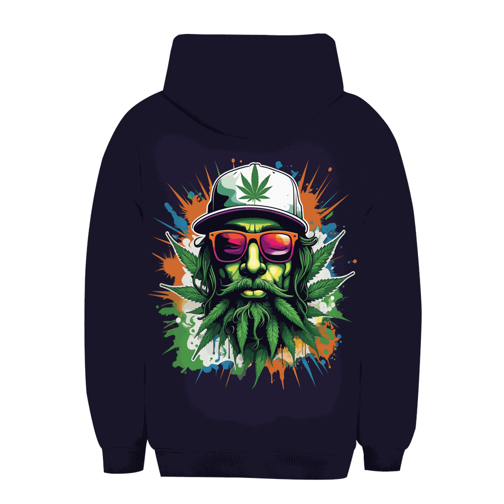 Unisex Oversize Hoodie - Weed Head | Division420®