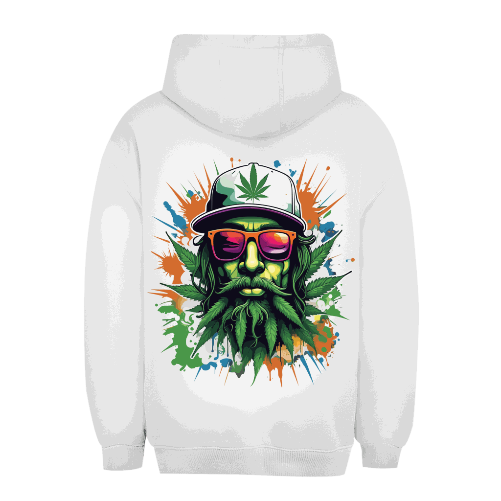 Unisex Oversize Hoodie - Weed Head | Division420®