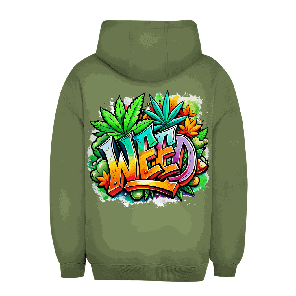 Unisex Oversize Hoodie - Weed | Division420®