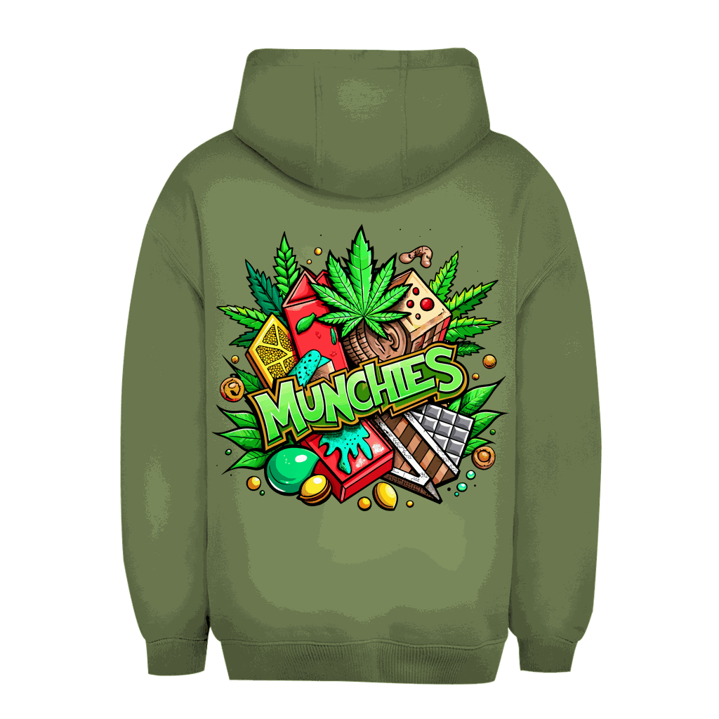 Unisex Oversize Hoodie von Division420 in urbanem Stil mit Kängurutasche und Kapuze, nachhaltig produziert