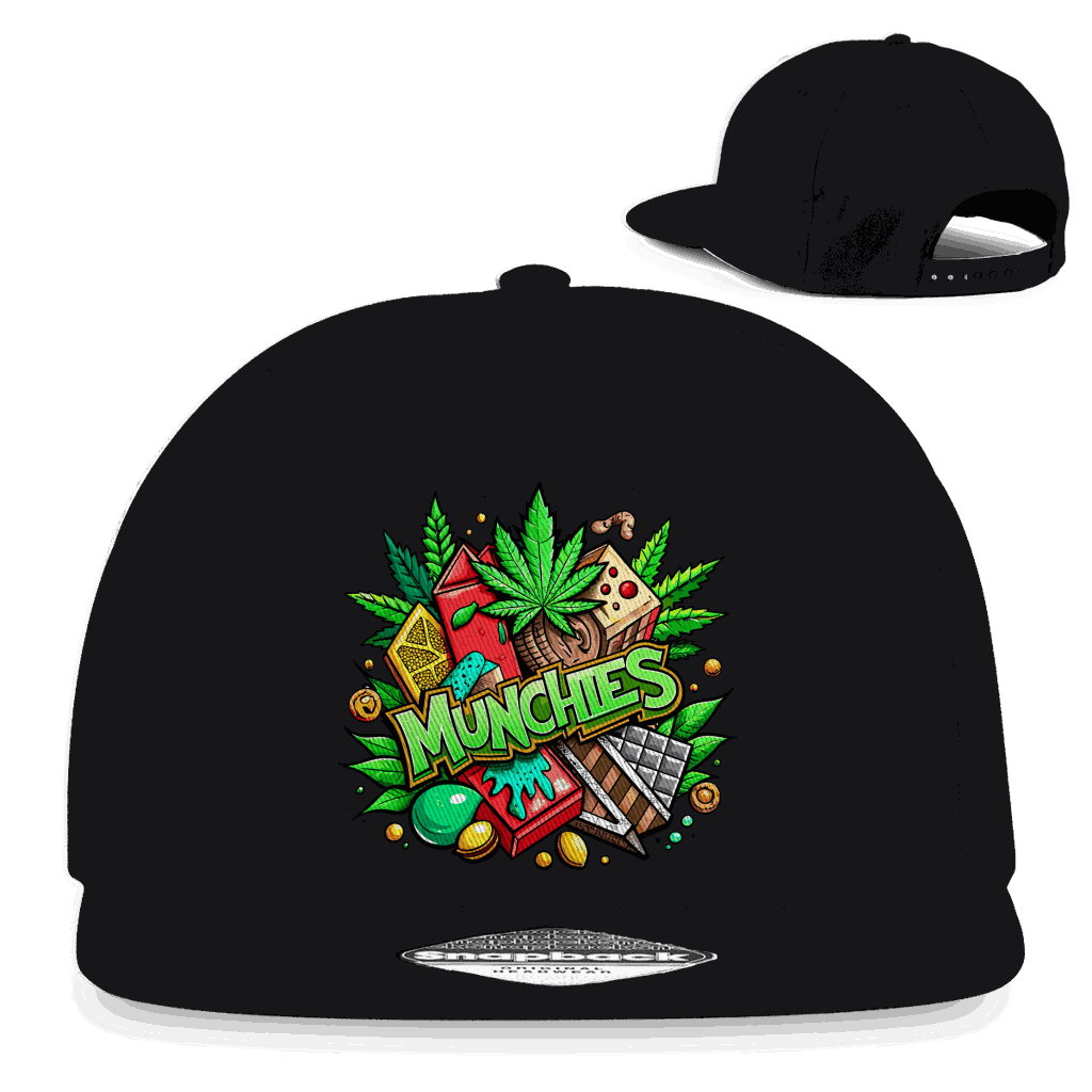 Snapback Rapper Cap - Munchies | Division420®