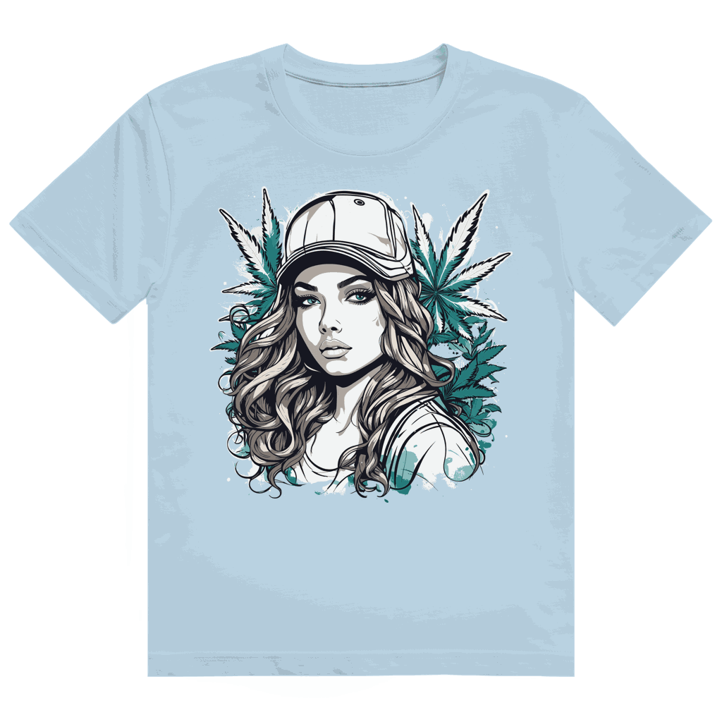 Heavy Cotton T-Shirt - Sweet Ganja Girl | Division420®