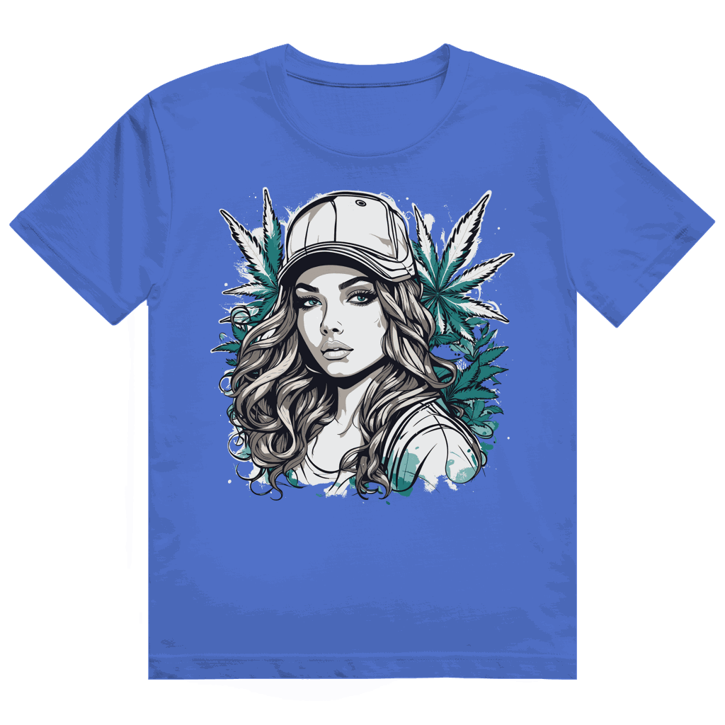 Heavy Cotton T-Shirt - Sweet Ganja Girl | Division420®