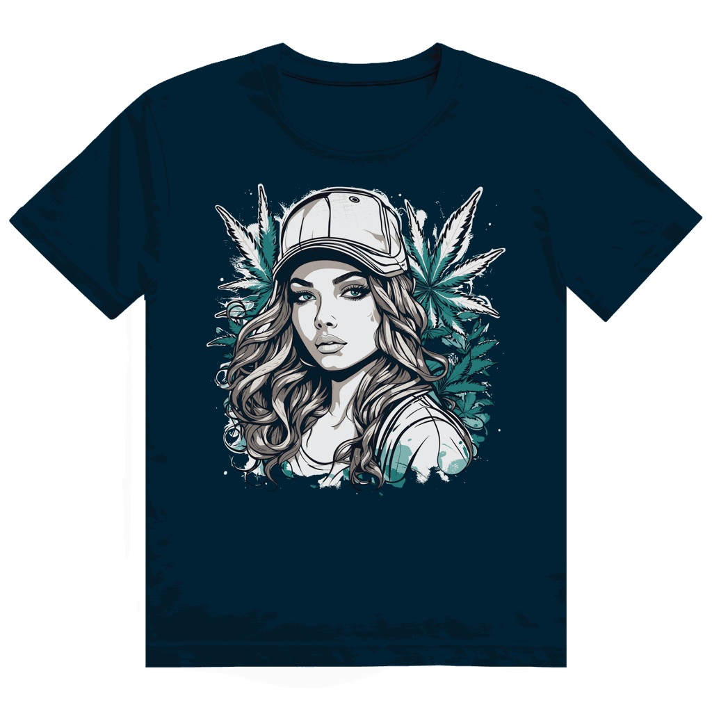 Heavy Cotton T-Shirt - Sweet Ganja Girl | Division420®