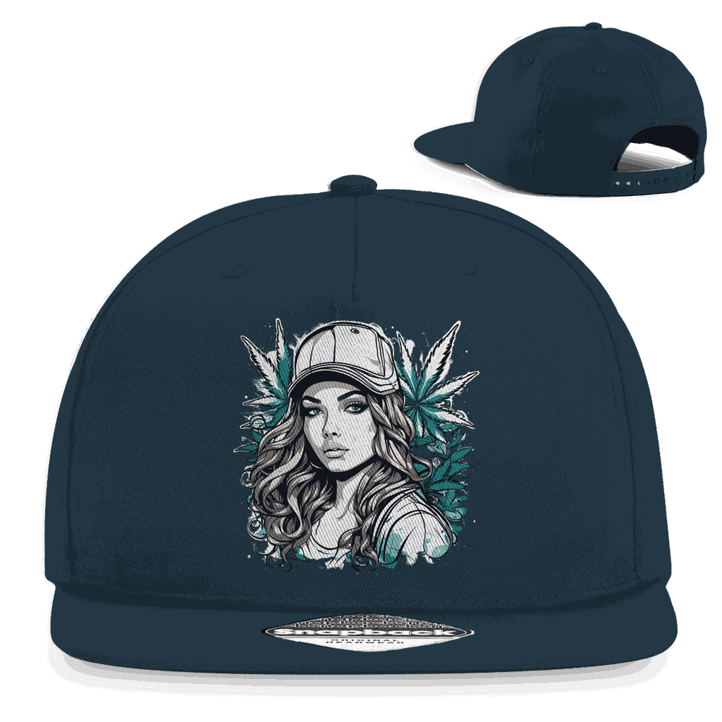 Snapback Rapper Cap - Sweet Ganja Girl | Division420®