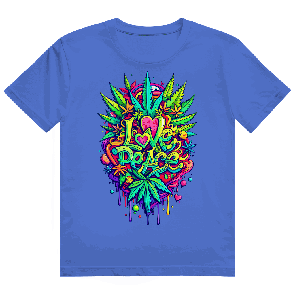 Heavy Cotton T-Shirt - Love Peace | Division420®