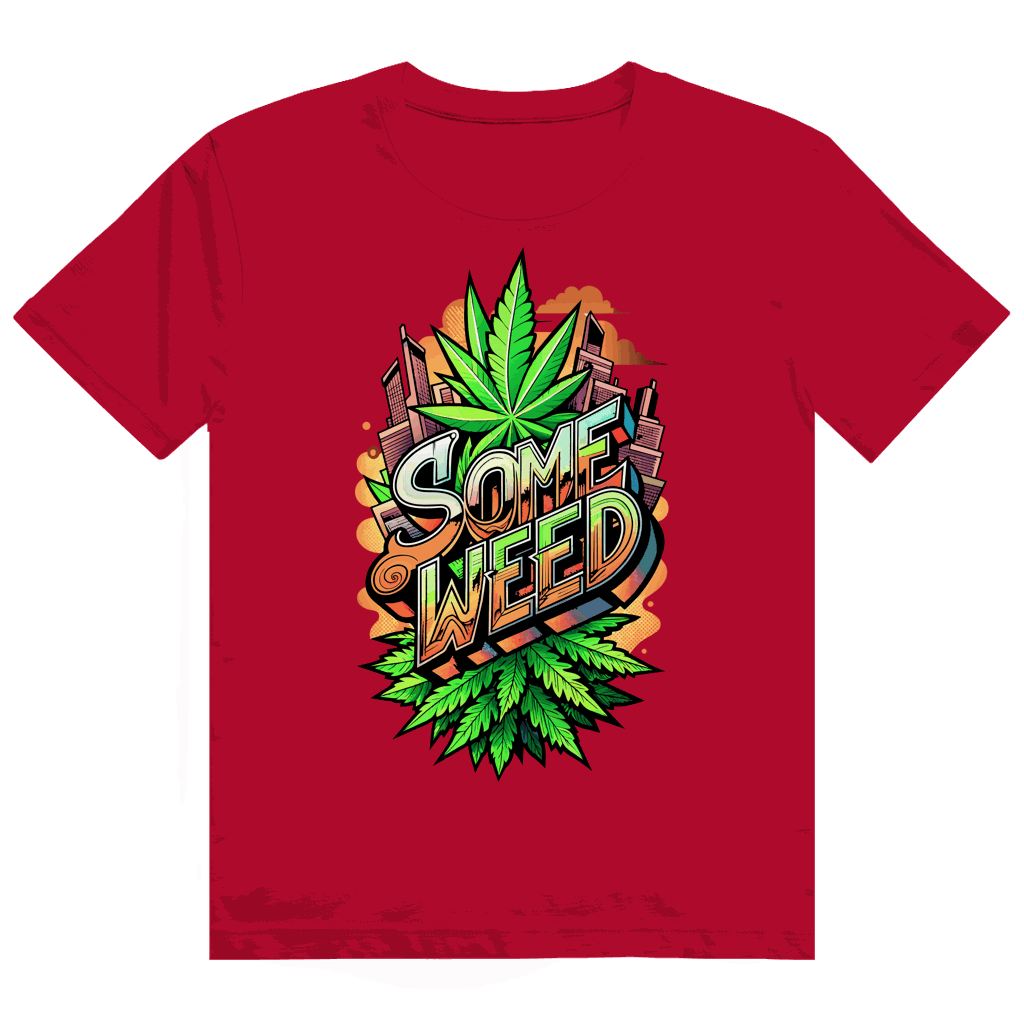 Heavy Cotton T-Shirt - Some Weed | Division420®