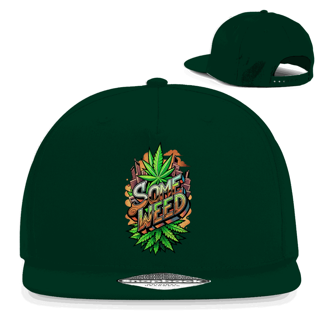 Snapback Rapper Cap - Some Weed | Division420®