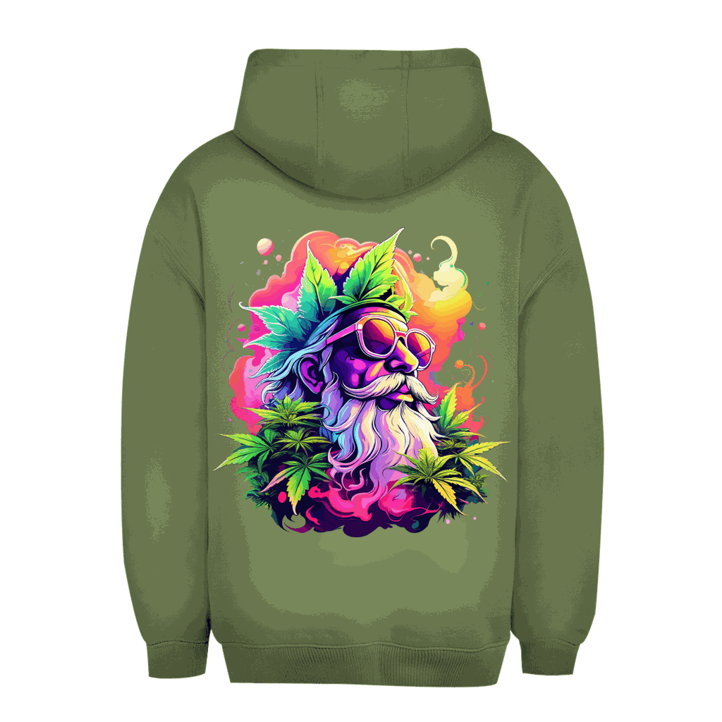 Unisex Oversize Hoodie - Old Man Ganja | Division420®