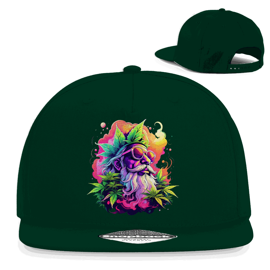 Snapback Rapper Cap - Old Man Ganja | Division420®