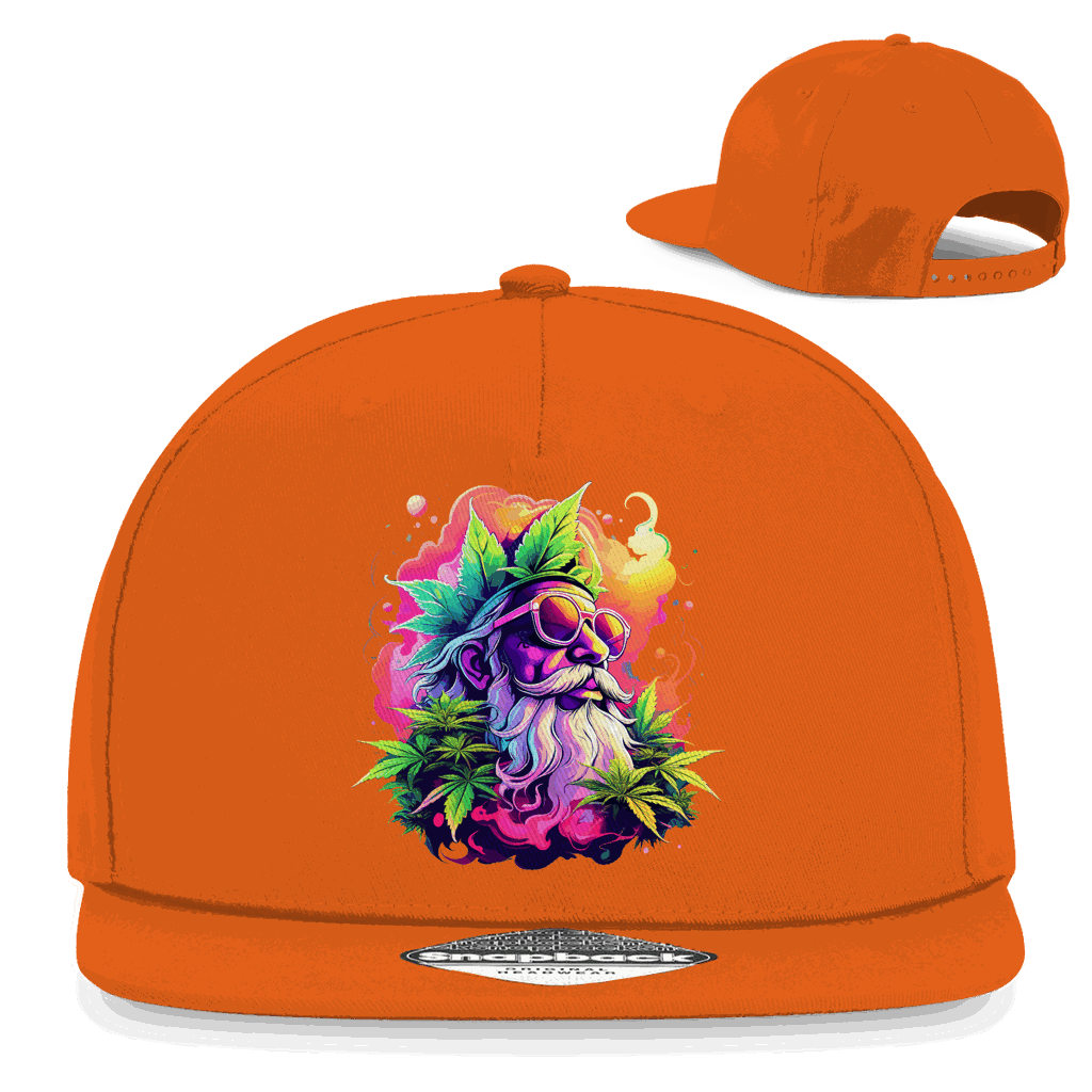 Snapback Rapper Cap - Old Man Ganja | Division420®