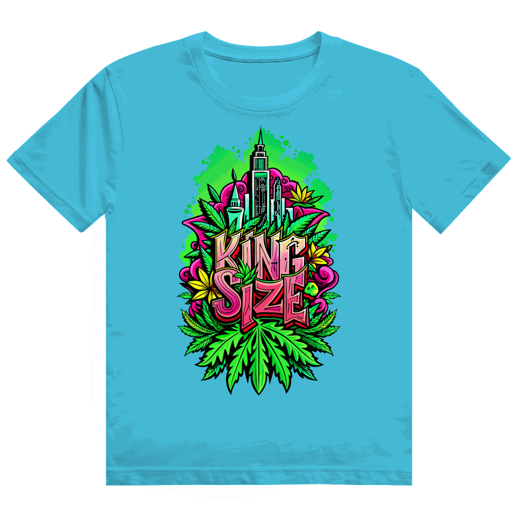 Heavy Cotton T-Shirt size chart for King Size Division420 streetwear