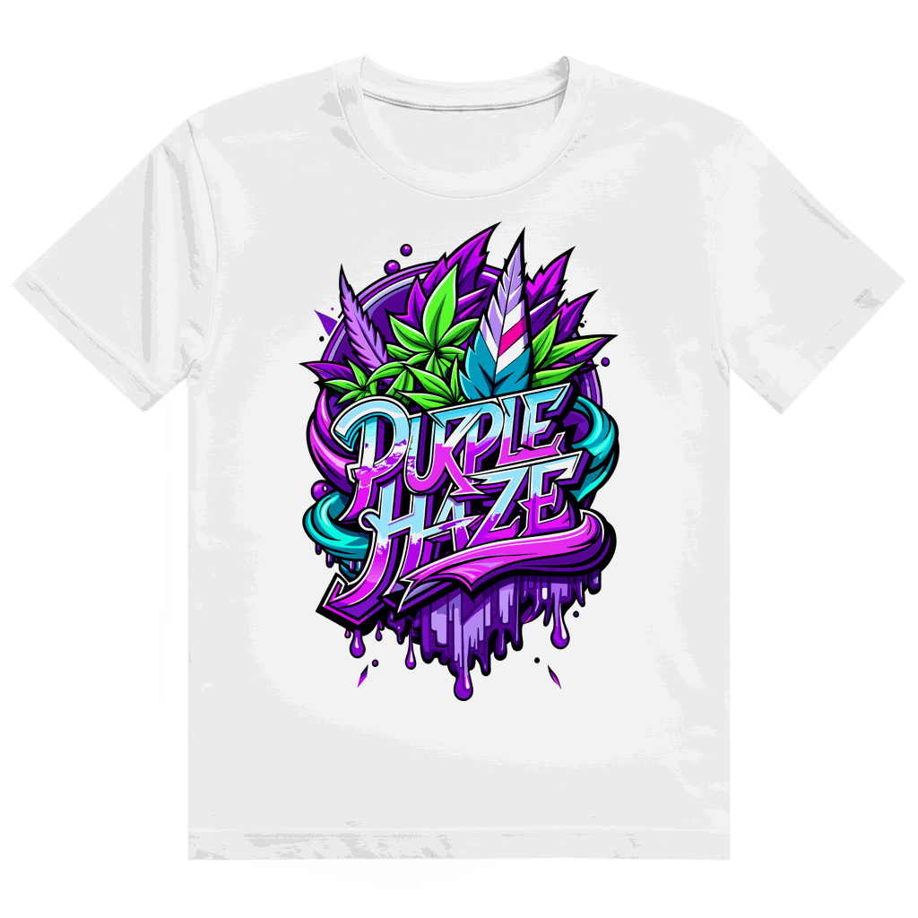 Purple Heavy Cotton T-Shirt by Division420 with tubular fit and durable design