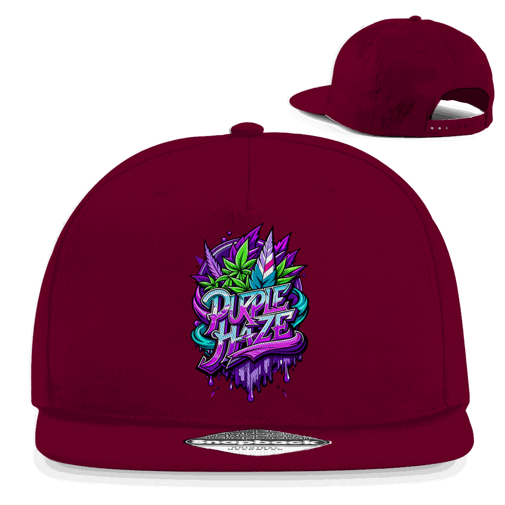 Snapback Rapper Cap - Purple Haze | Division420®